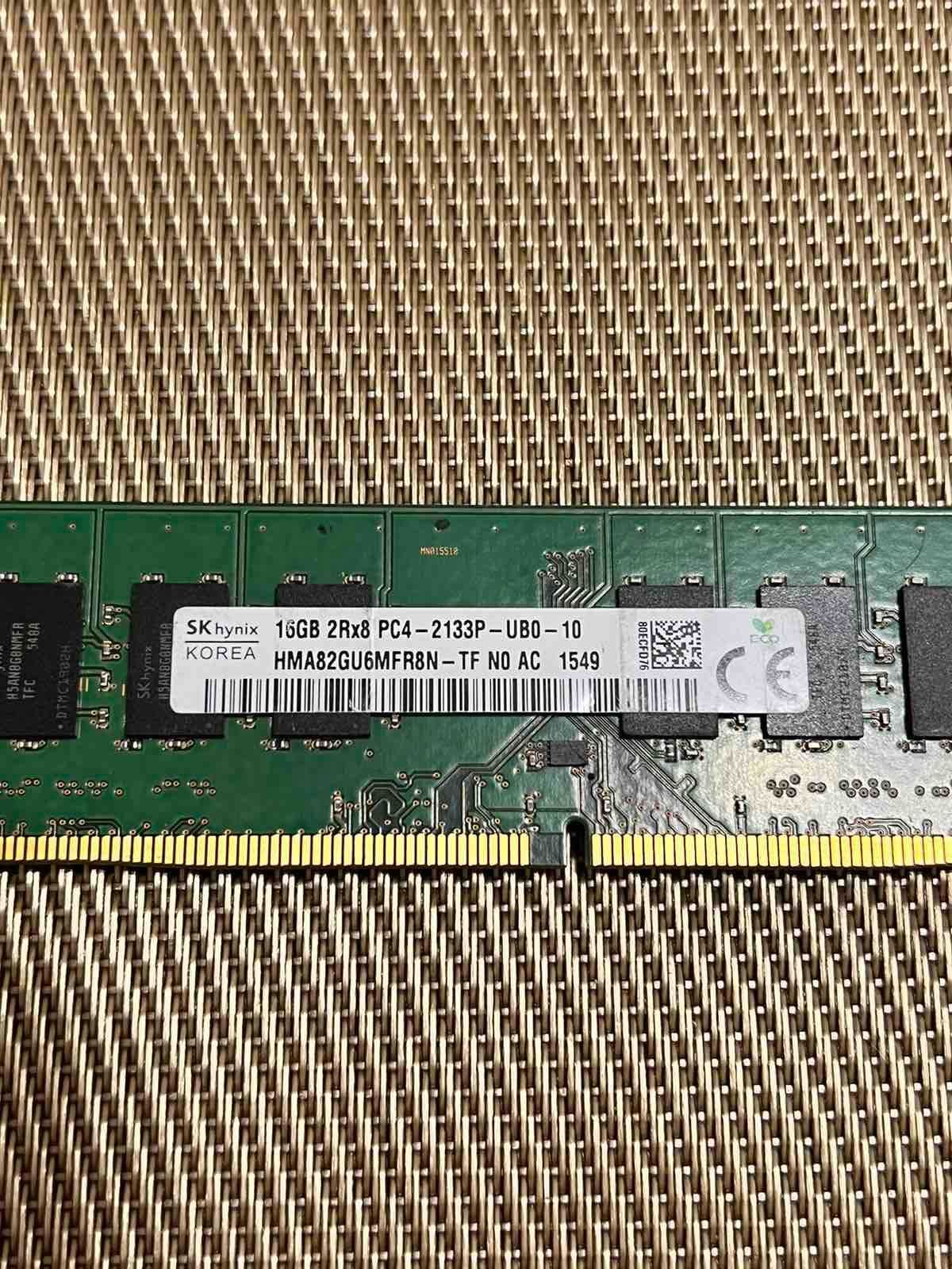 Оперативная Память на ПК DDR4 2Rx8 16GB 2133МГц 1.2v