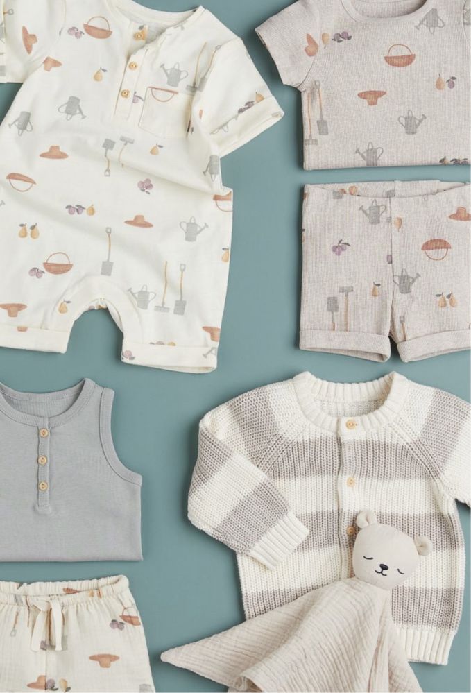 Spodenki szorty muślinowe H&M baby exclusive rozm. 86