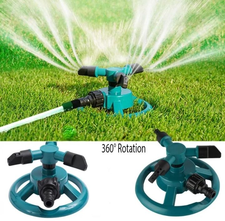 Spray de Água Rotativo Automático 360° Novo