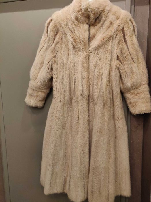 Eleganckie futro z norek