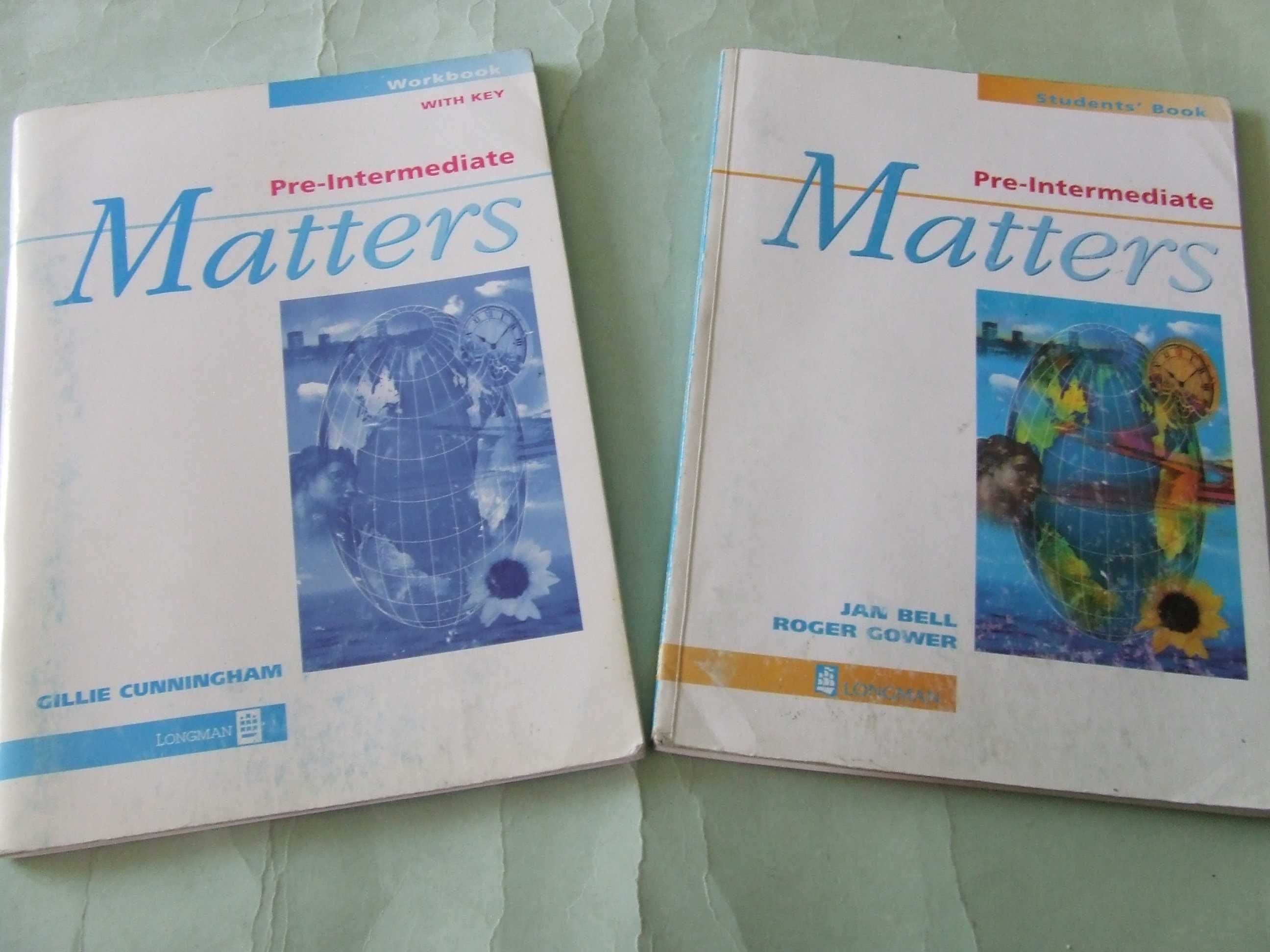 Matters Pre - Intermediate Students Book + Workbook - Key