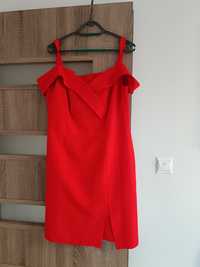 Czerwona sukienka rozm 42