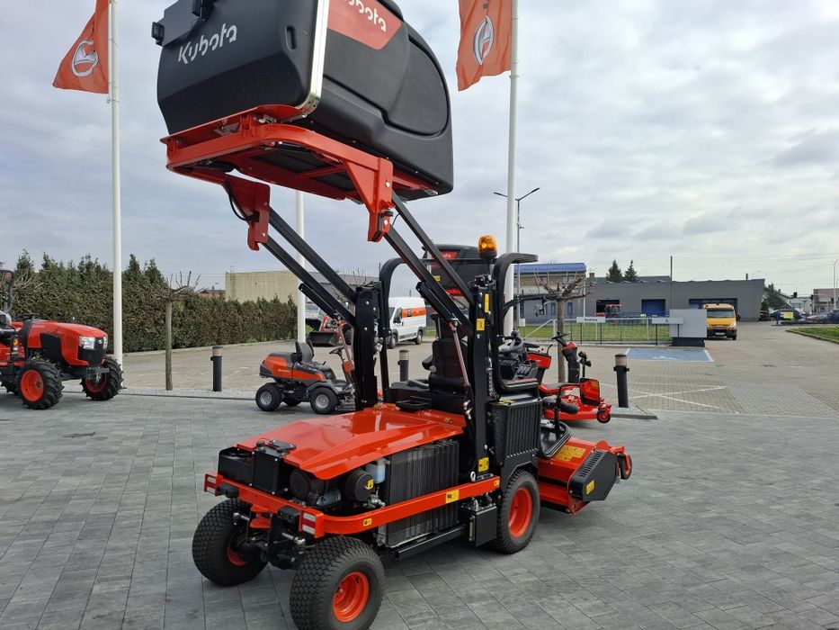DEMO Kosiarka Kubota FC4-501, 50KM bijakowa 4w1 z koszem 1300L HD