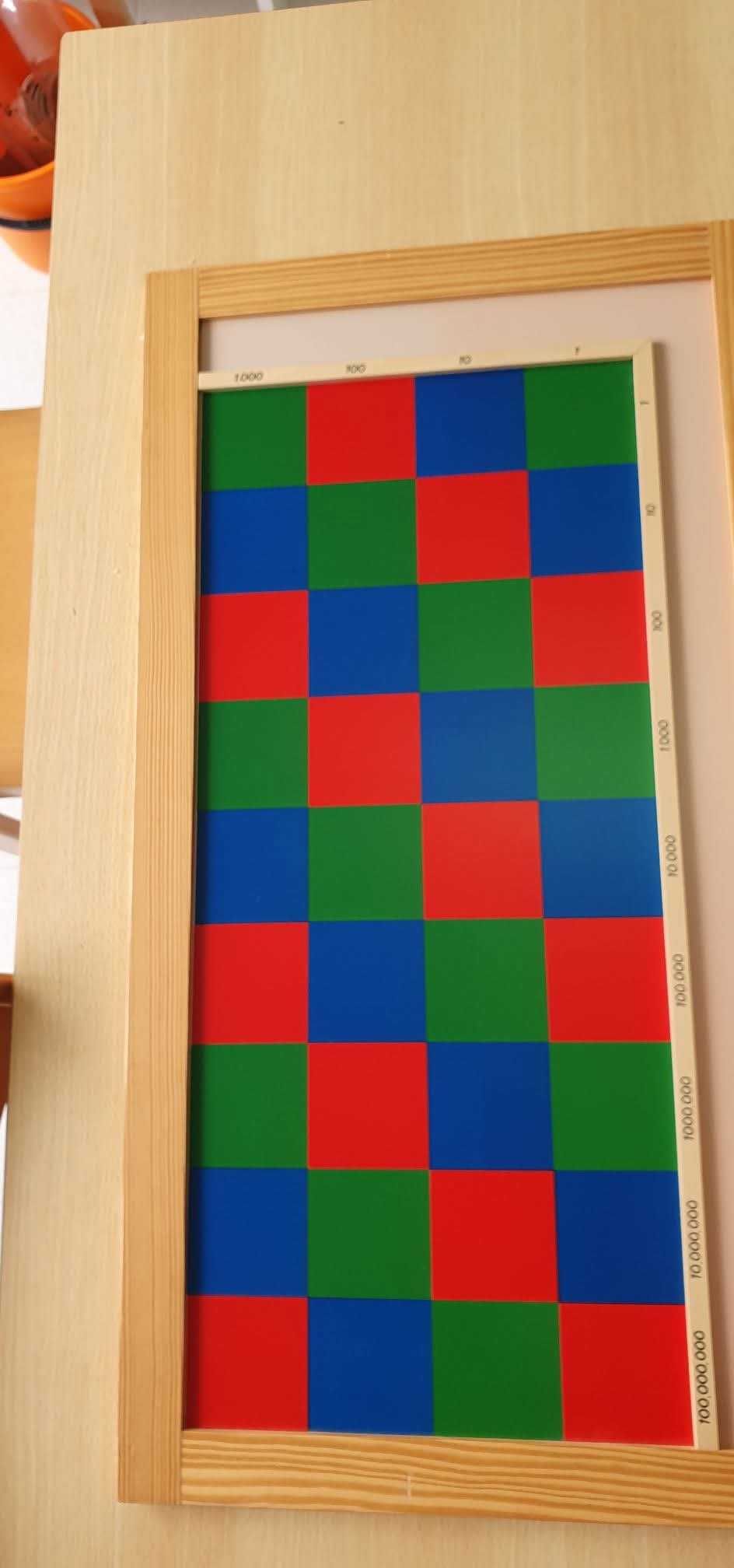 Material Montessori Operações Matemática 1° ciclo