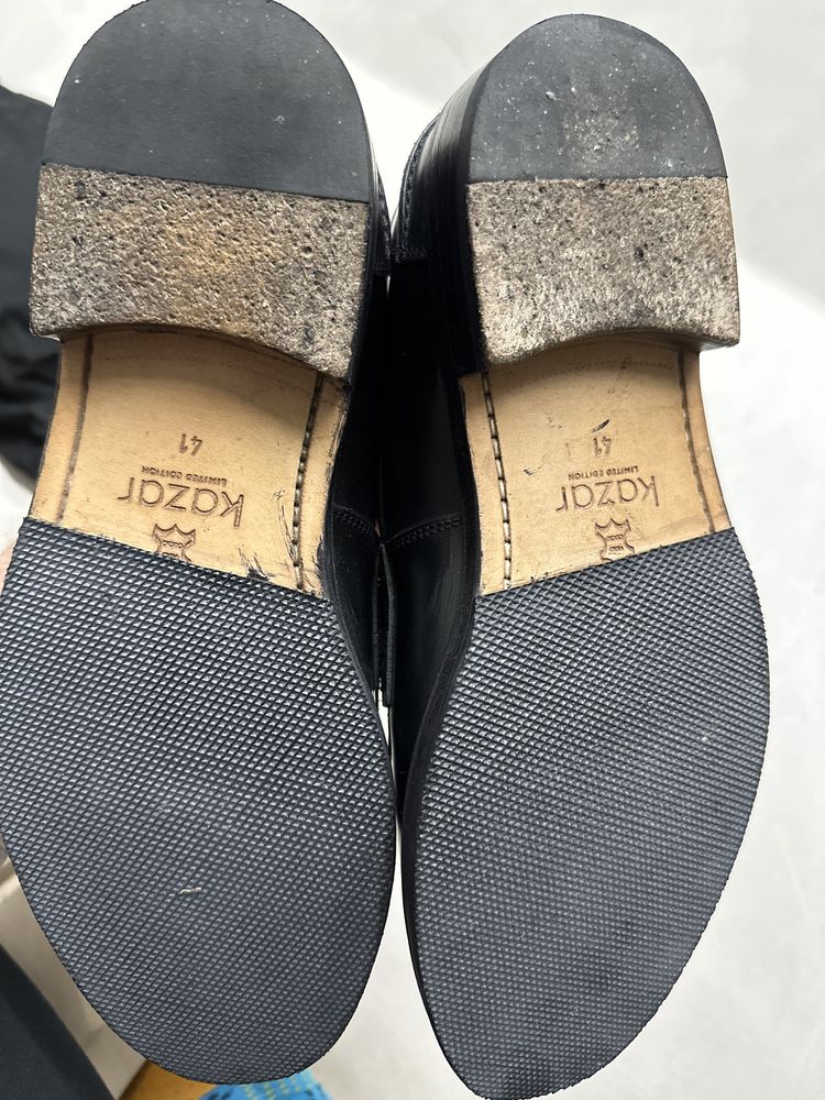 Kaazar Mark Loafers 41 czarna skóra licowa