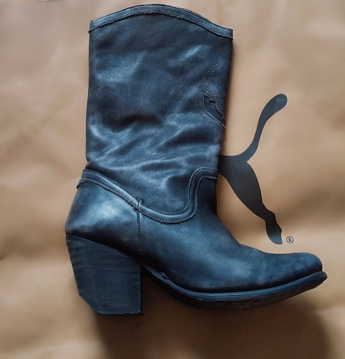 Жіночі чоботи. Fly LONDON. НАТУРАЛЬНА ШКІРА. Якість чудова.