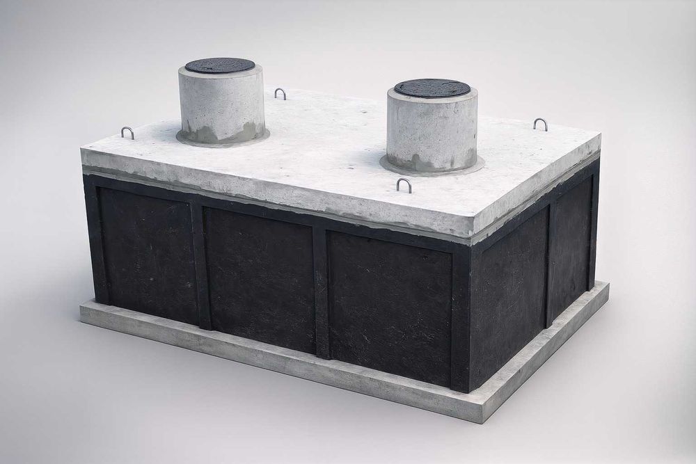 Szambo betonowe Betonowy Zbiornik na Wodę Deszczówkę MONTAŻ