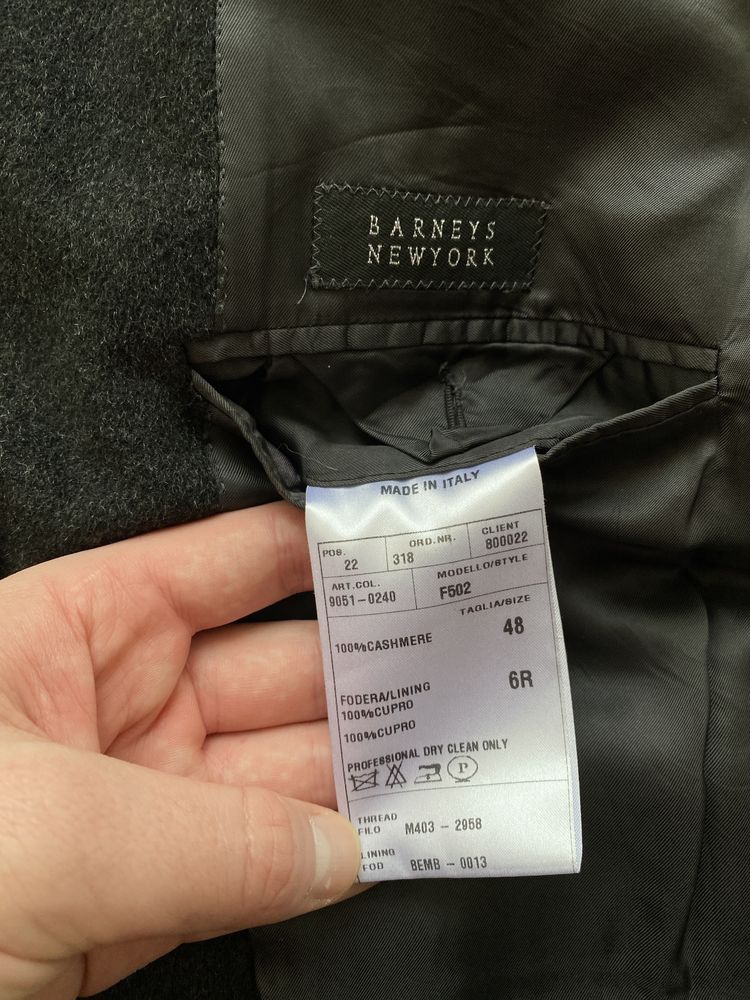 Чоловіче пальто кашемирове Loro Piana Barneys New York