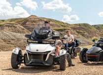 Wynajmę Motocykl Trójkołowy Can-Am Spyder RT  Sea-to-Sky Vegas White