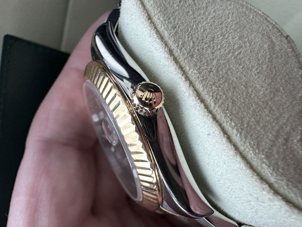 Rolex DateJust Winbledon Dial gold sal oyster