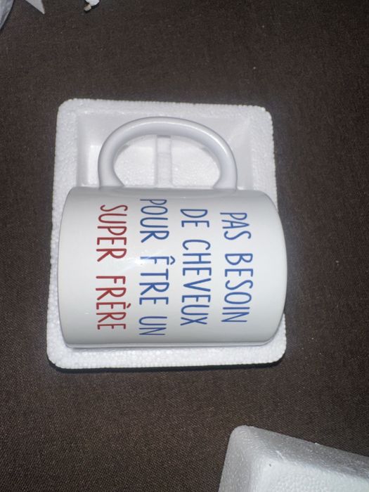 Набір 2 чашок з написом на французькій