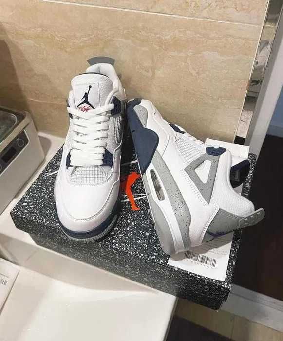 "Buty koszykówki "Jordan _4_Retro_Midnight Navy R.42