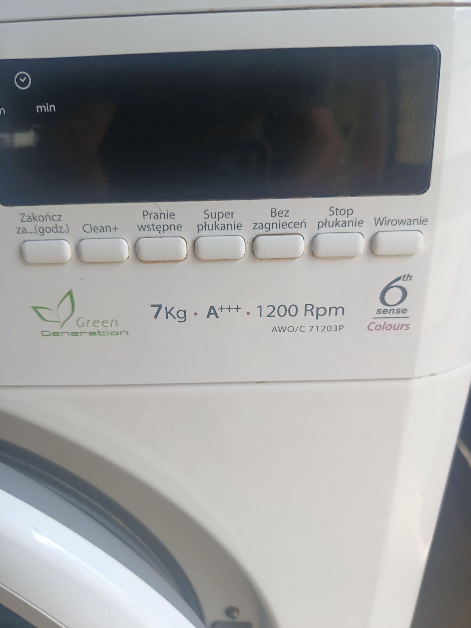 Pralka automatyczna Whirlpool 7kg 1200 obrotów