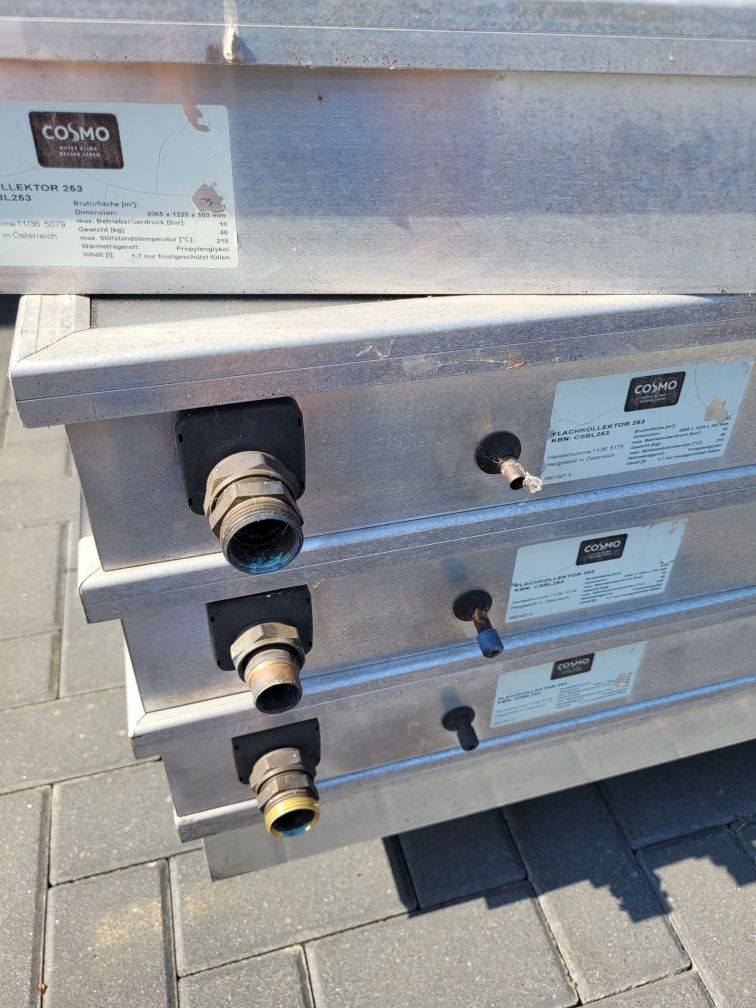 Solar panel kolektor Buderus DIAMANT Cosmo niemiecki stan super