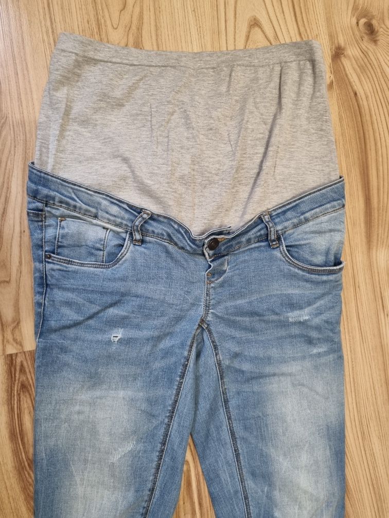 Spodnie jeans ciążowe Mama licious M 38 30/34