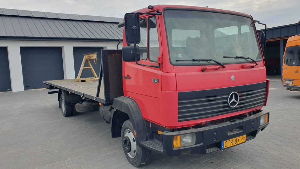 Mercedes 817 – zabytek, nowy silnik, po renowacji