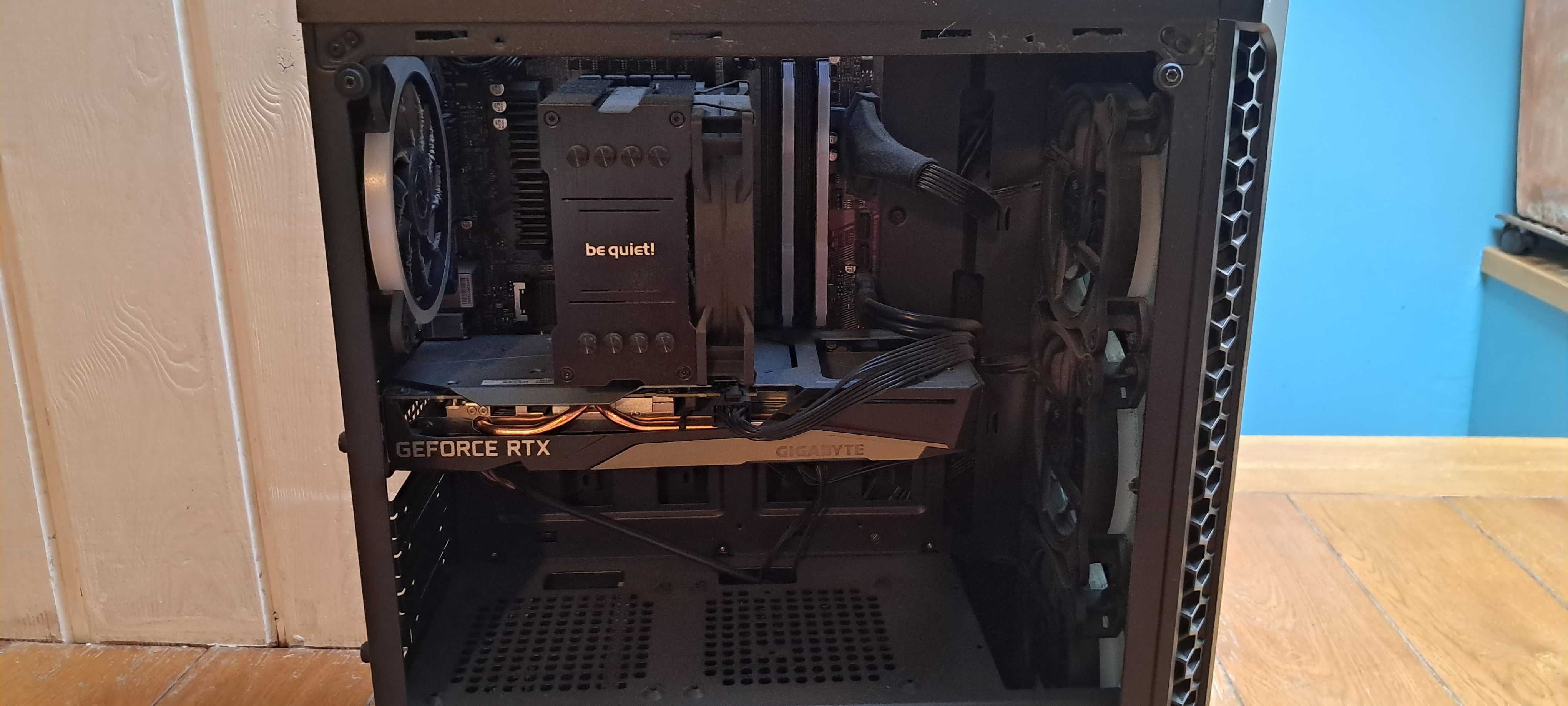Komputer gamingowy I5-12400F RTX3050 + monitor ACER, klawiatura,mysz