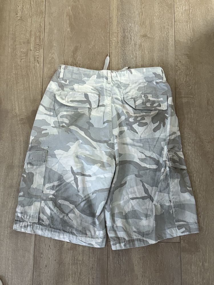 Шорты Balenciaga (arctic camo fit)