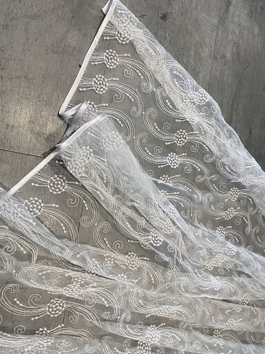 Firana z haftem 450 cm x 109 cm