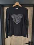 H&M Sweter Buldog Francuski r.XS