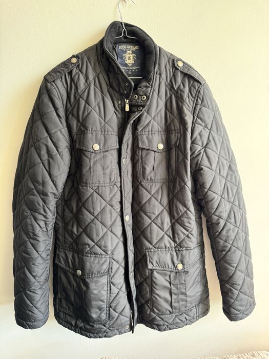 Męska kurta pikowana ciepła