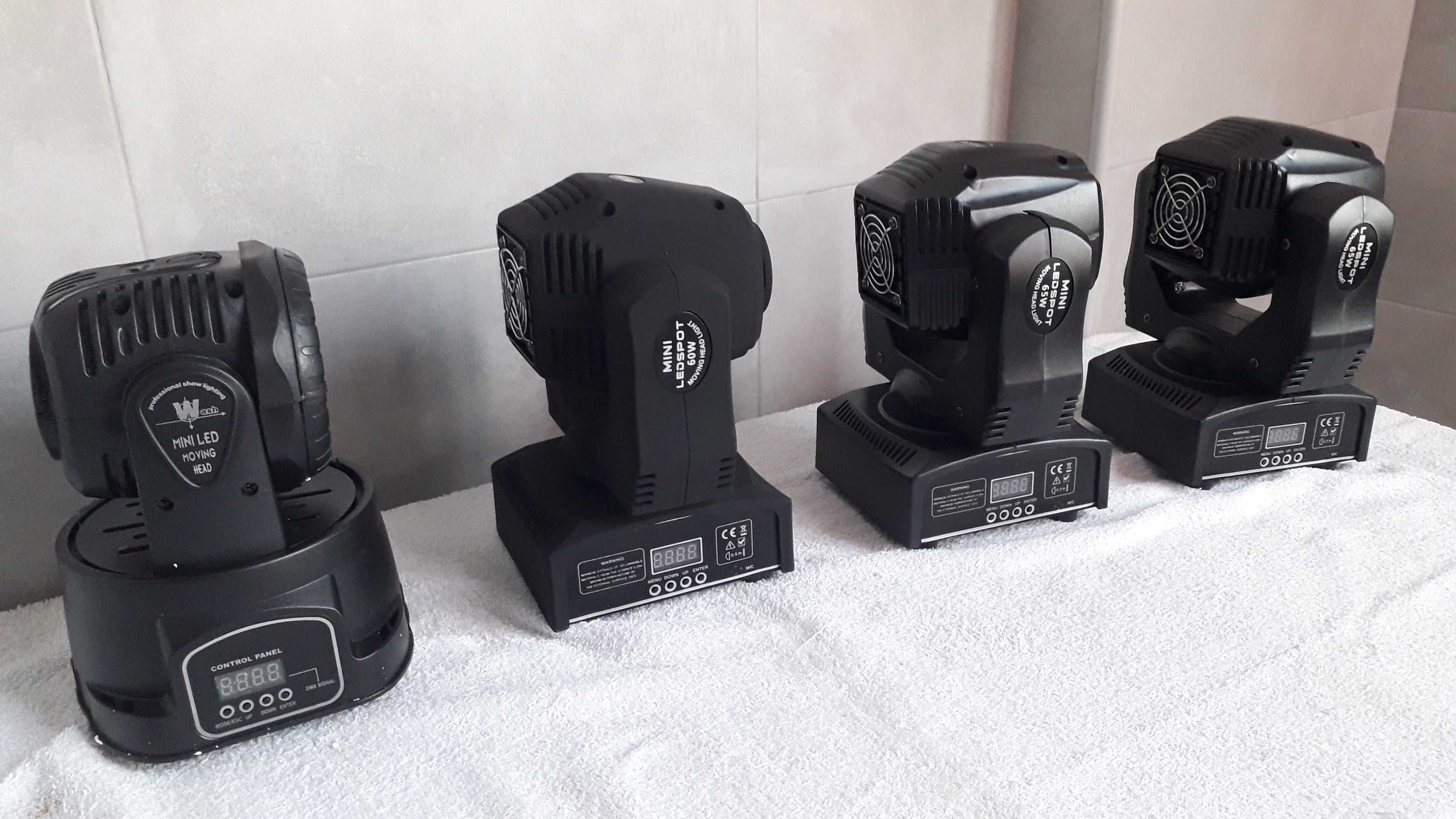 4 x Mini Led chineses ainda nas caixas