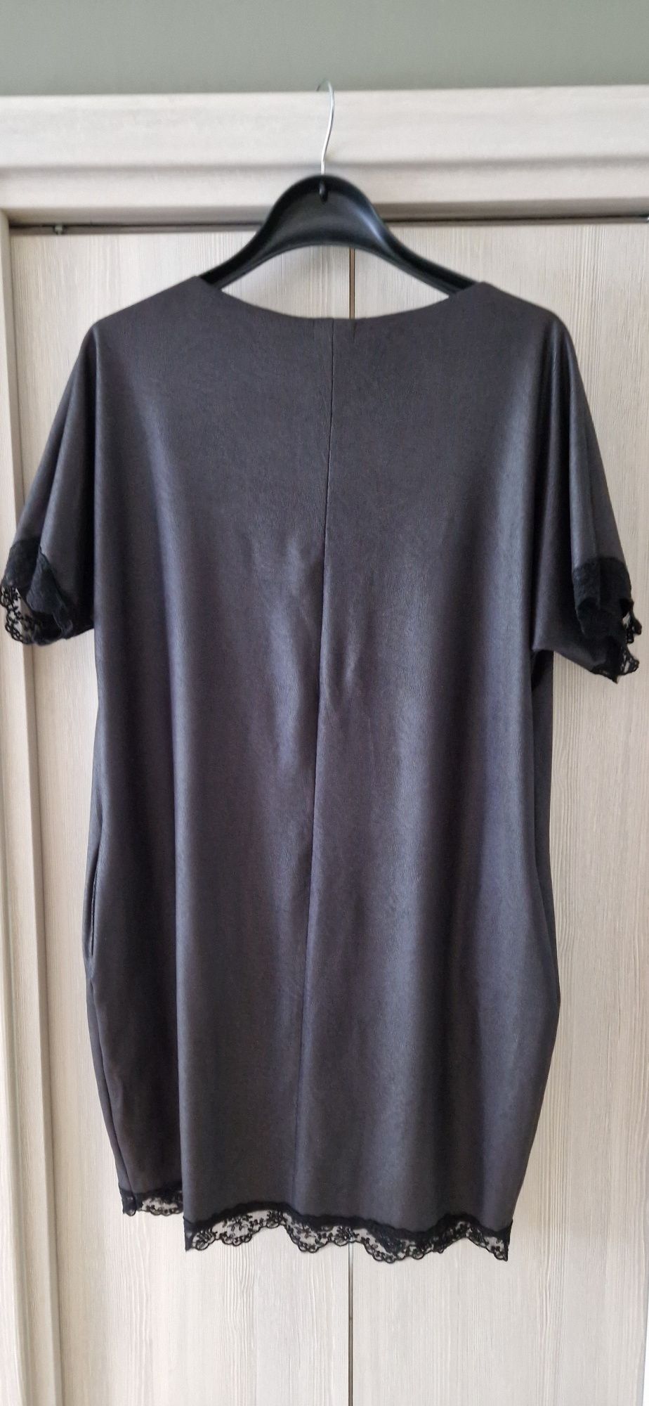 Sukienka  eko skórka 2xl/3xl