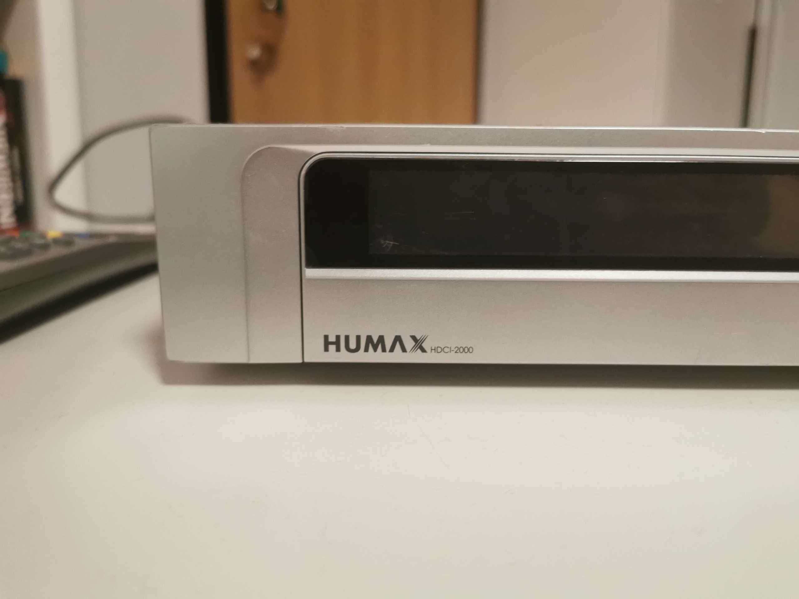 Dekoder satelitarny HUMAX HDCI-2000 + pilot