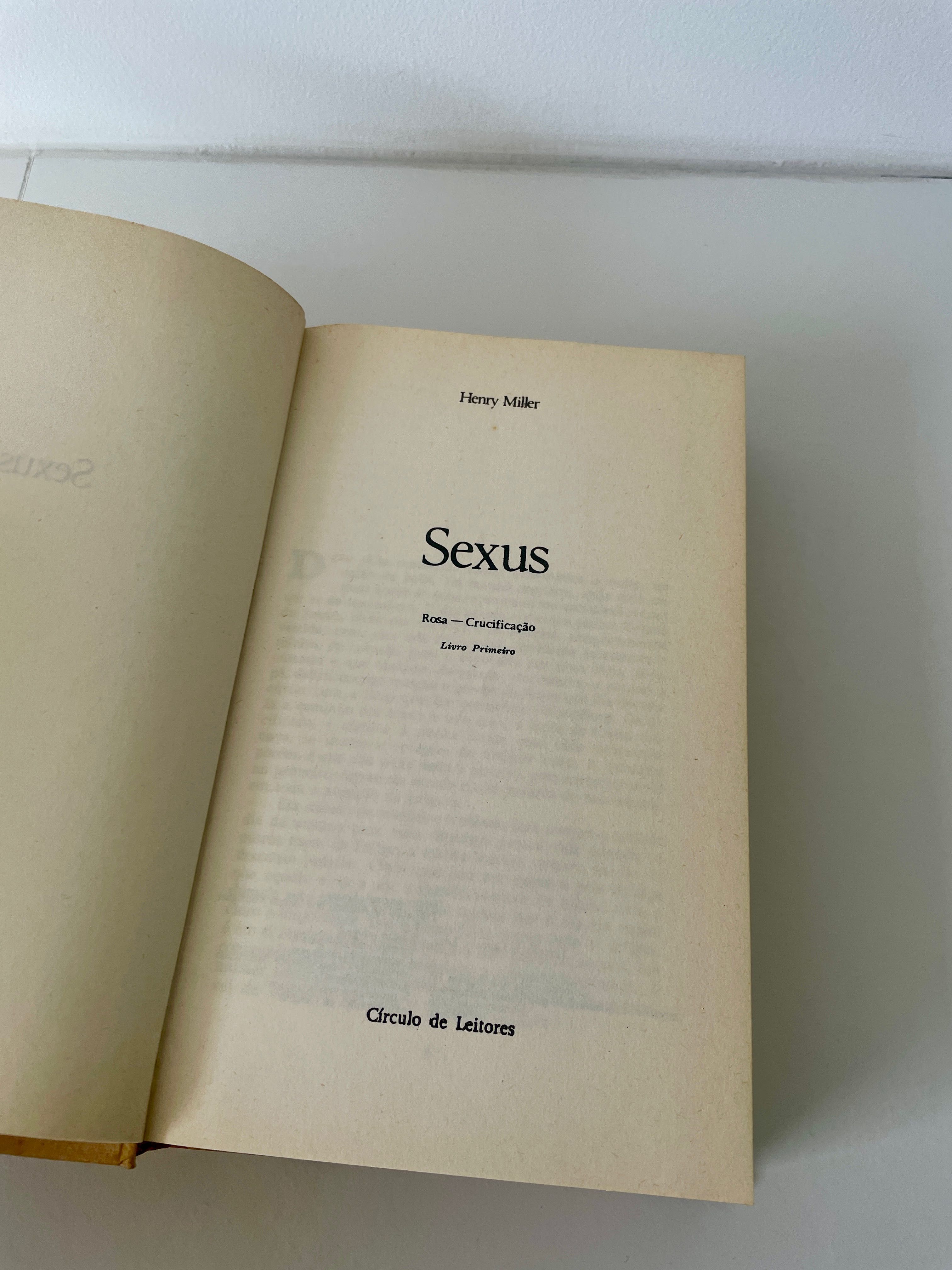 Livro: Sexus - Henry Miller