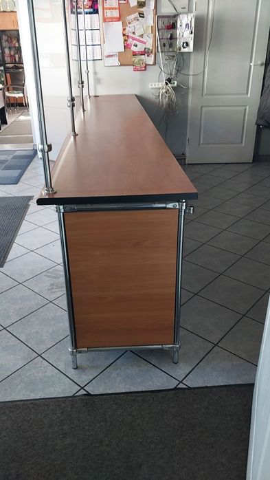 Lada sklepowa , recepcja , biurko  - długość 350 cm