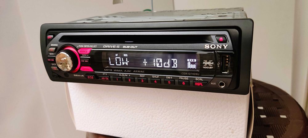 SONY XPLOD CDX-GT424U с bluetooth 4Х52 магнитола — оригинал!