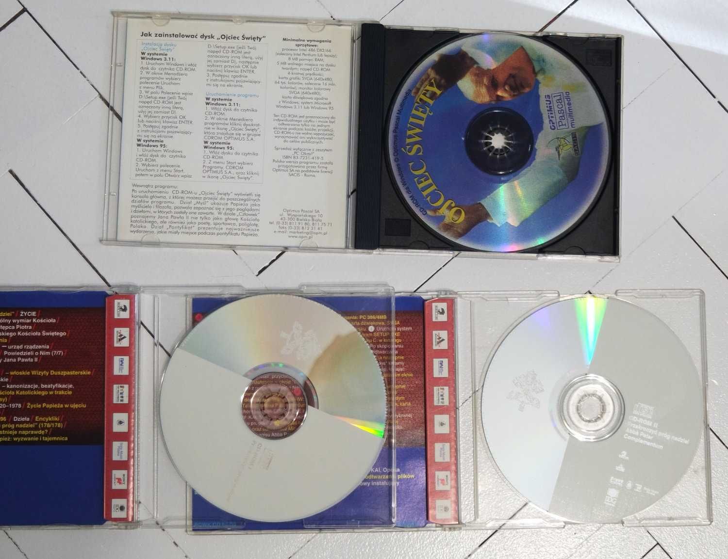 Papież Jan Paweł 2 cd płyty film religia