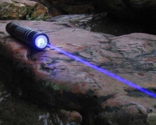 Laser Niebieski 5000mW 5W Wskaźnik Laserowy Disco