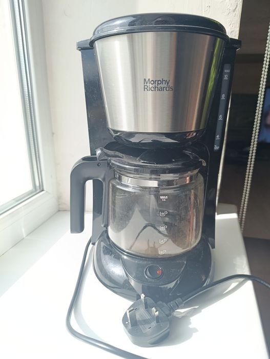 Кавоварка Morphy Richards Equip (162501) – Фільтрова, 1.2 л, 1000 Вт