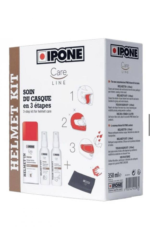 Комплект для догляду за шоломом Ipone Helmet Kit