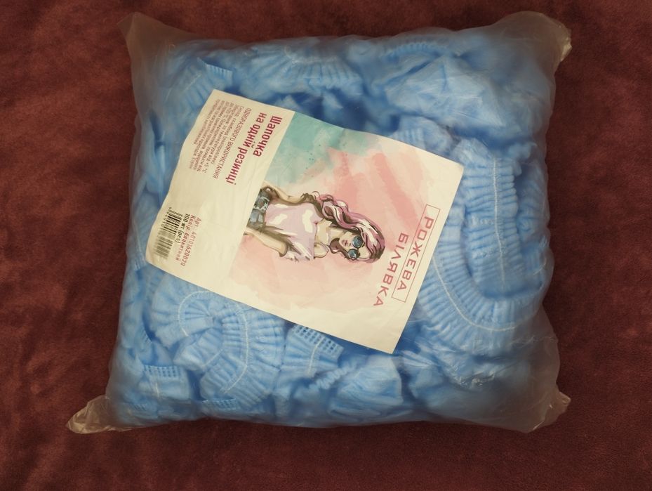 Шапочки одноразовые