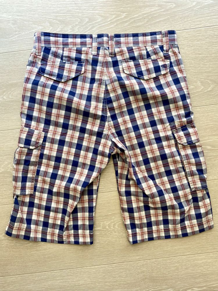 Szorty cargo Camel Active bojówki w kratkę roz. L/XL BDB