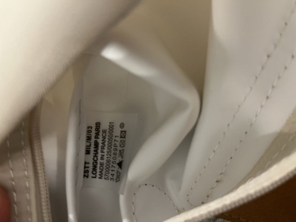 Torebka mini Longchamp damska wraz z paskiem