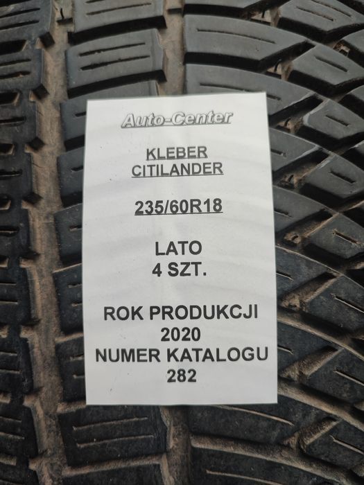 Opony Kleber Citilander 235/60R18 Rocznik 2020 Polecam!