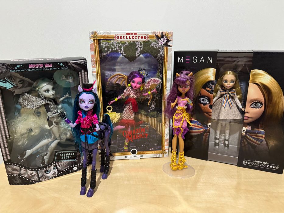 Monster high  Лагуна Меган Кло Авея і колазар
