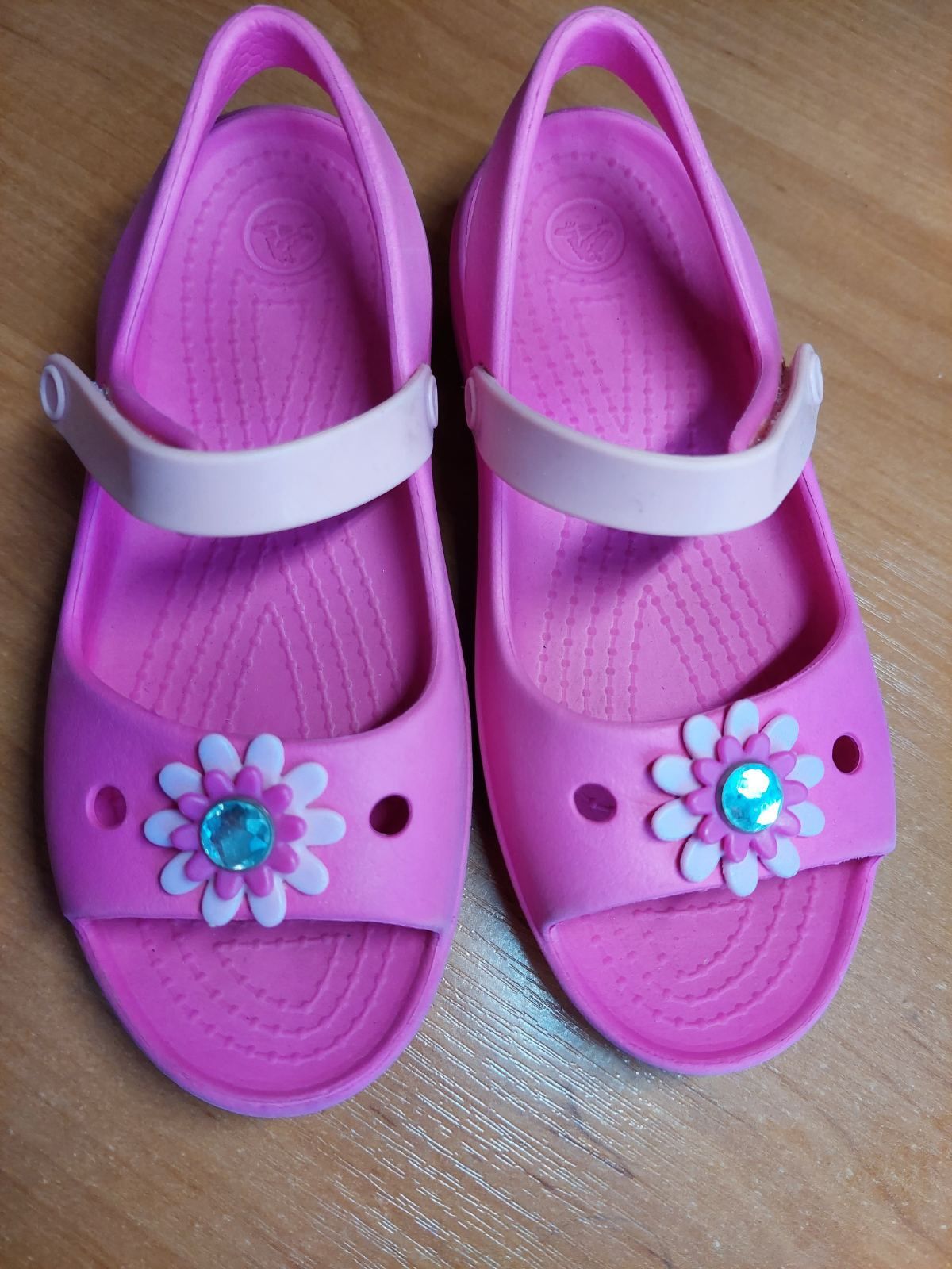 Яскраві crocs, крокси, сандалі, босоніжки, розмір 28