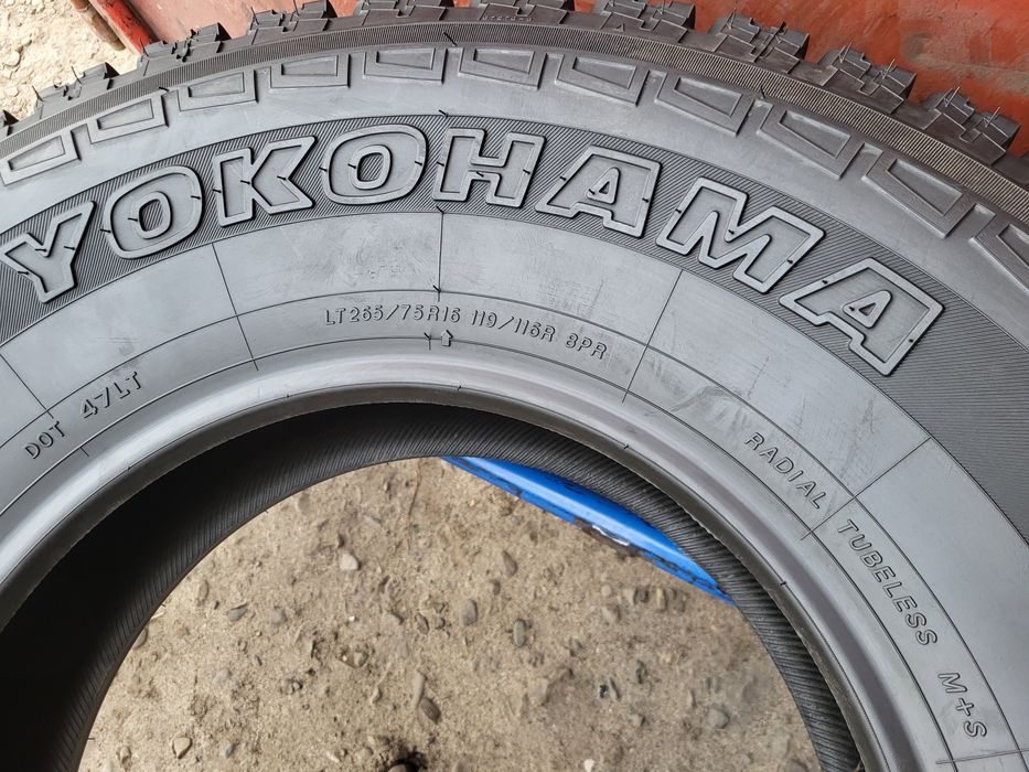 265/75/16 R16 Yokohama Geolandar A/T-S 2шт ціна за 1шт шини