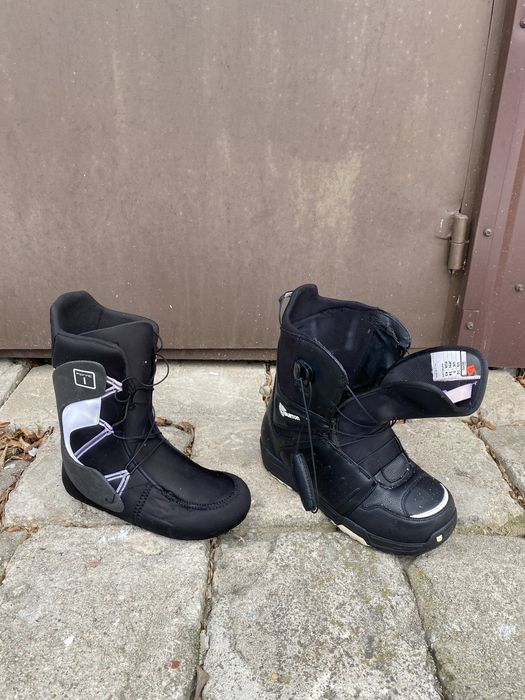 Buty Snowboardowe czerne- Burton Moto rozmiar 43