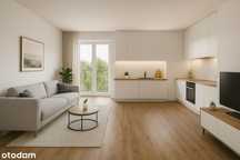 Nowoczesny apartament z ogrodem