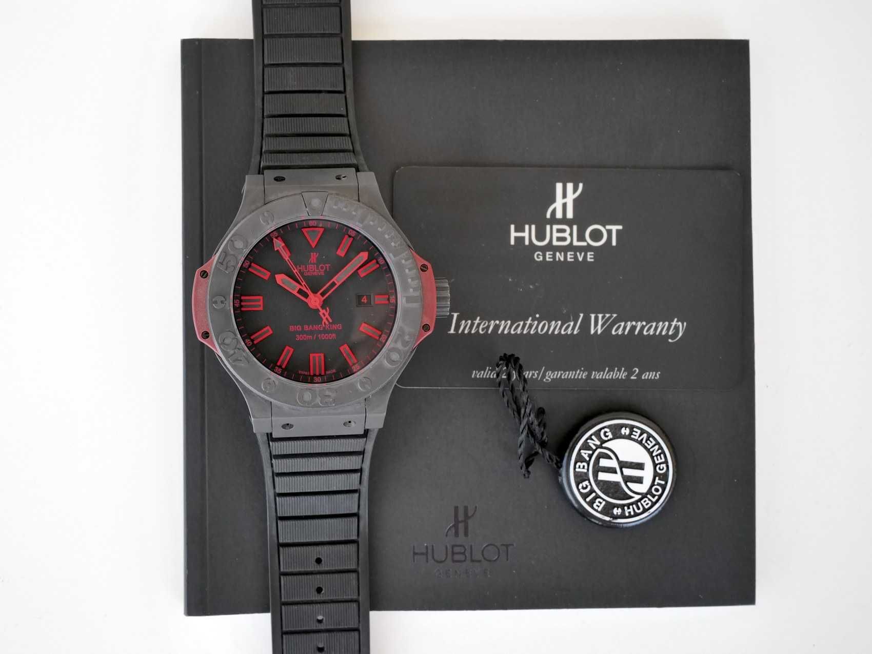 Hublot Big Bang King All Black Red Limited Edition 48 mm