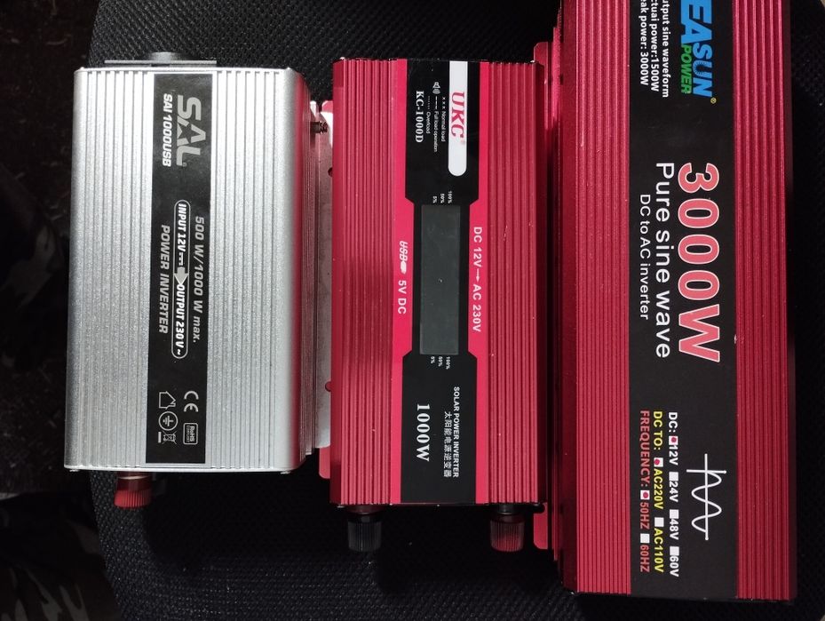 Ремонт преобразователей 12/24/48-220вольт