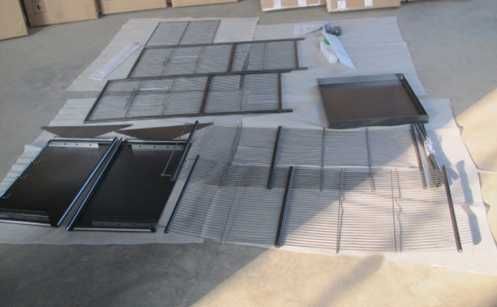 Висока клітка з піддоном для папуг