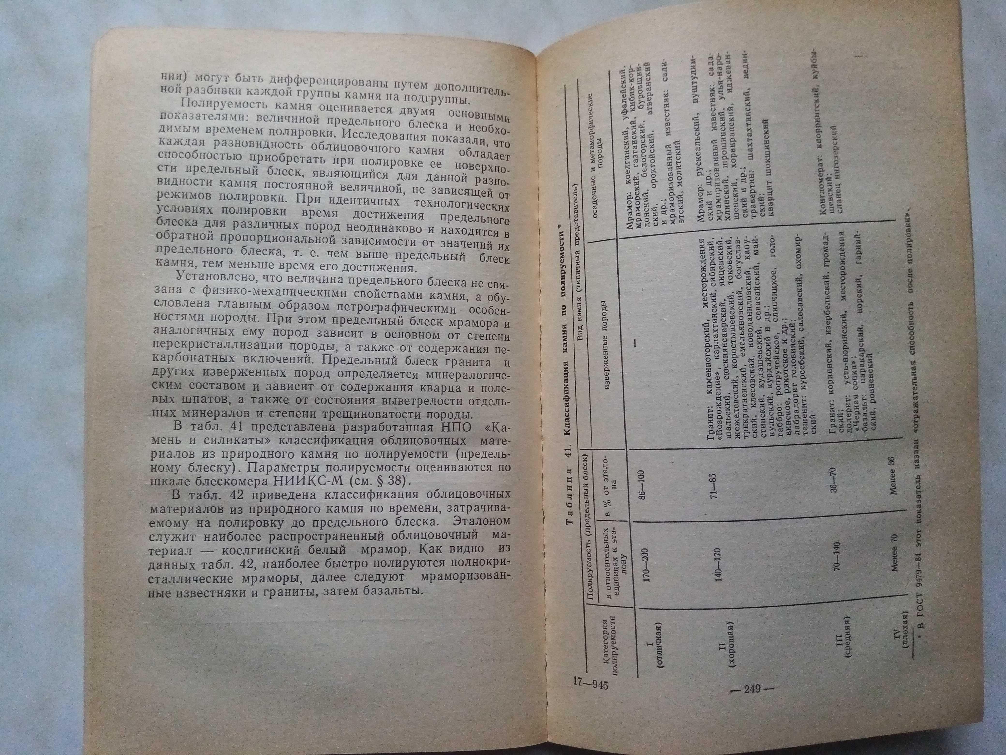 Шлифовально-полировальные и фрезерные работы по камню Техническая лит.