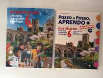 Manual Aventuras na História e Geografia de Portugal 6 Texto Editora