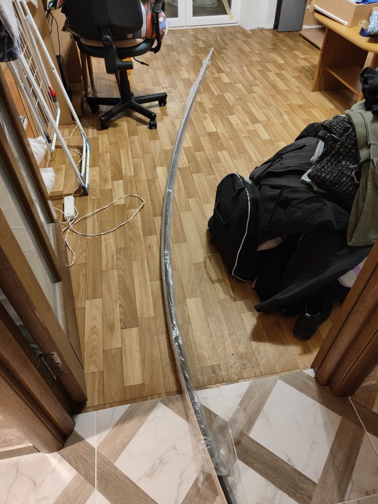 Плинтус кухонный в цвете "дуб сонома", уголок